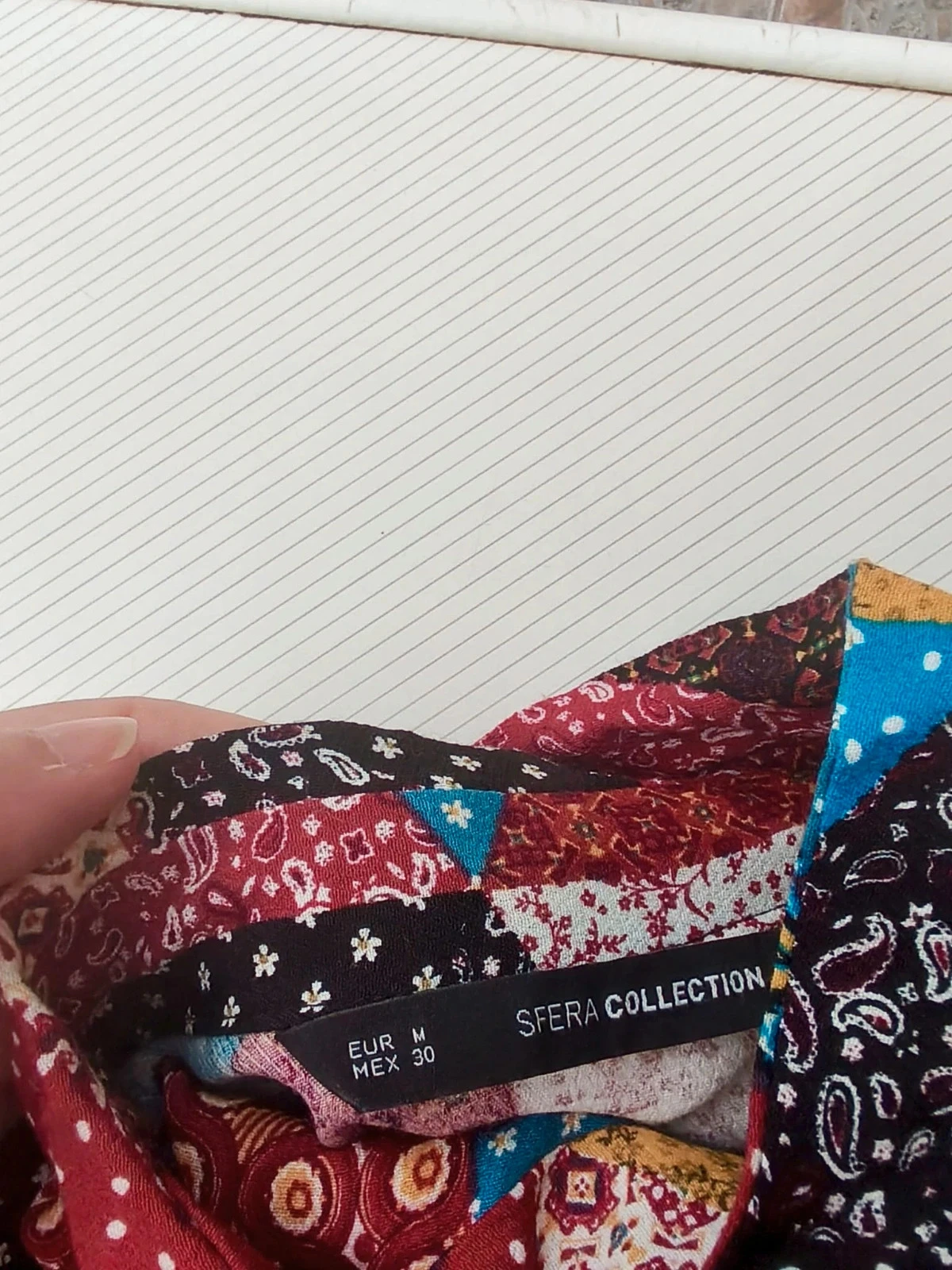 Vintage jurk met opgedrukte patches 💜 – photo 8